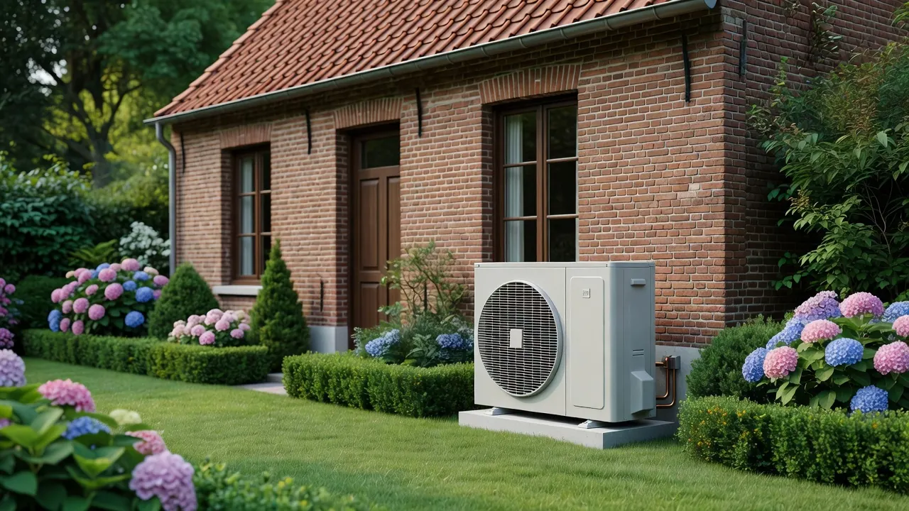 Innovations pompe à chaleur 2026 : vue d'une installation moderne en Belgique
