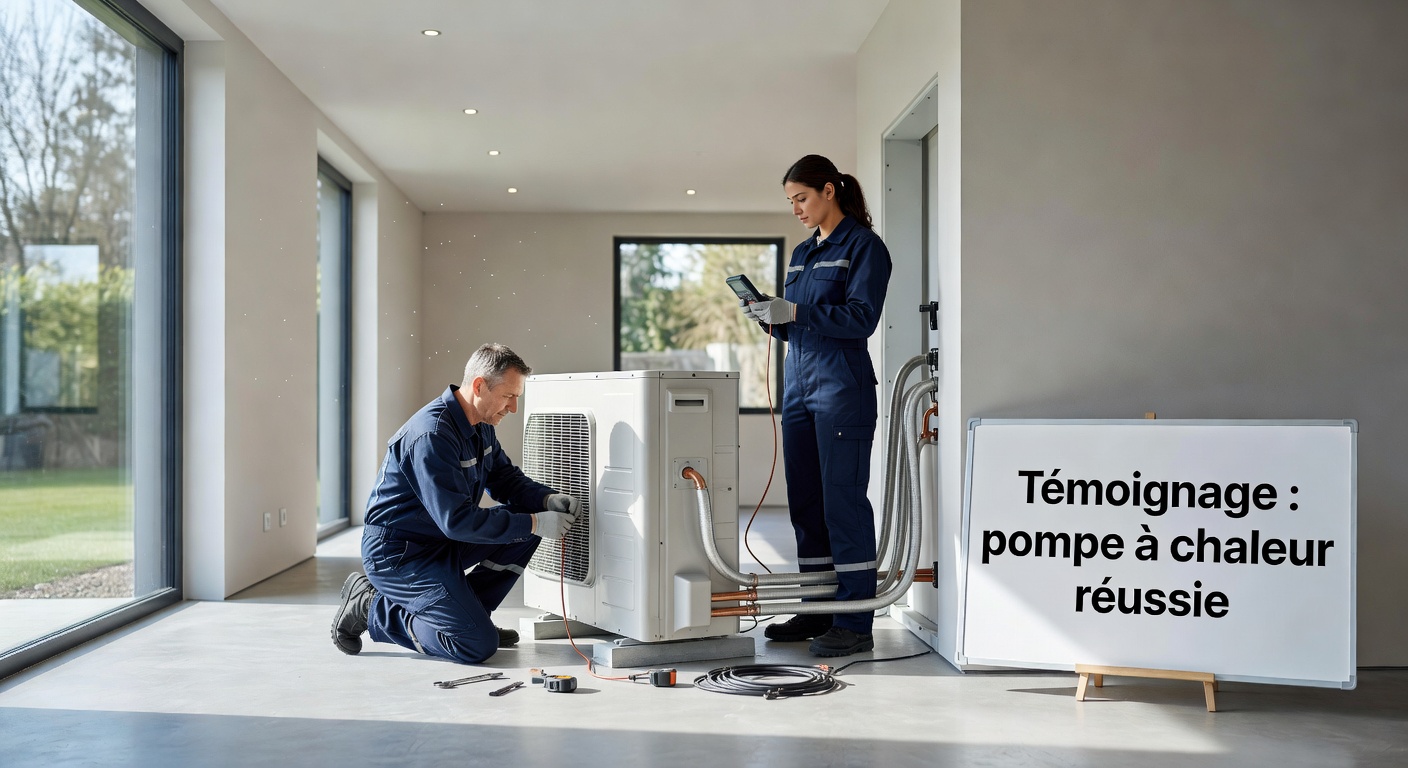 Temoignage : pompe a chaleur reussie