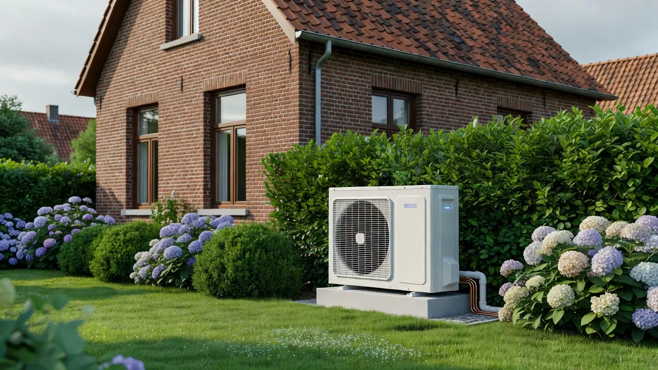 Pompe à chaleur connectée dans une maison intelligente en 2026