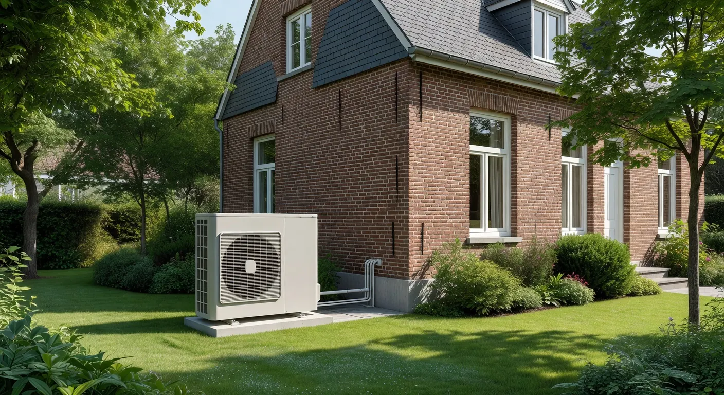 Schéma illustrant le fonctionnement et l'installation d'une pompe à chaleur