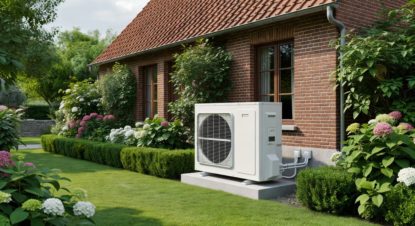 Schéma détaillé du fonctionnement et de l'installation d'une pompe à chaleur en Belgique